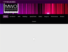 Tablet Screenshot of mwomusic.com